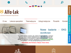 'alfa-lek.pl' screenshot
