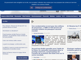 'mondialisation.ca' screenshot