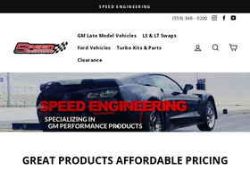 'speed-engineering.com' screenshot