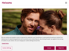 'helsana.ch' screenshot