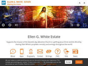 'ellenwhite.org' screenshot
