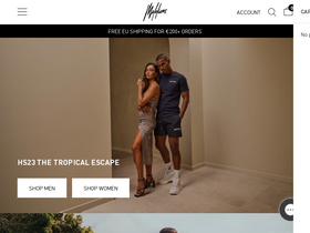 'malelions.com' screenshot