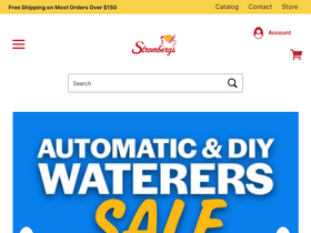 'strombergschickens.com' screenshot