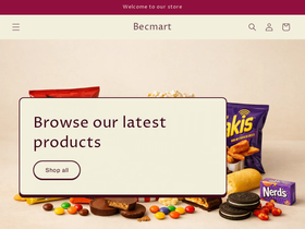 becmart.com homepage screenshot