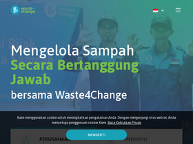 'waste4change.com' screenshot