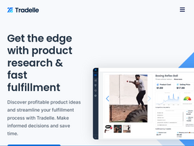 'tradelle.io' screenshot