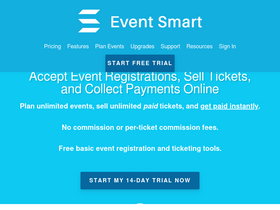 'eventsmart.com' screenshot