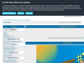 'golfiv.fr' screenshot