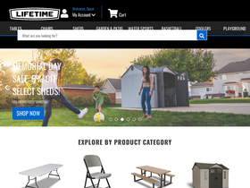 'lifetime.com' screenshot