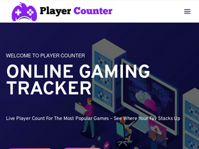 'playercounter.com' screenshot
