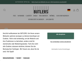 'butlers.com' screenshot