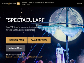 'sight-sound.tv' screenshot