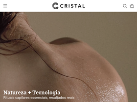 cristalclinica.com.br homepage screenshot
