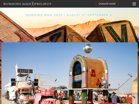 'burningman.org' screenshot