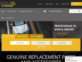 'gmpartswarehouse.com' screenshot