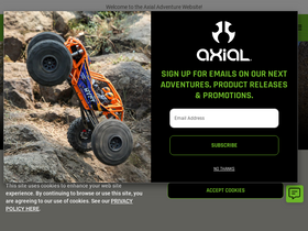 'axialadventure.com' screenshot