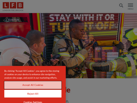 'isupply.london-fire.gov.uk' screenshot