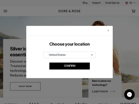 Dore & Rose website screenshot
