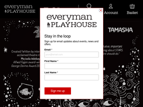 'everymanplayhouse.com' screenshot