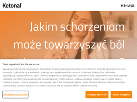 'ketonal.pl' screenshot