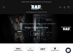 RAD Ultimate website screenshot