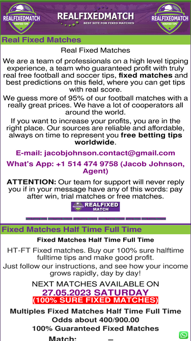 realfixedmatch.com