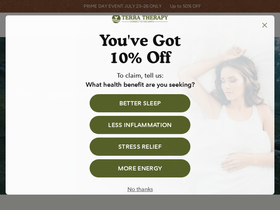 Terratherapy homepage screenshot