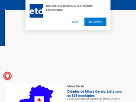 'eutenhodireito.com.br' screenshot