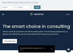 'verama.com' screenshot