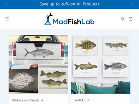 madfishlab.com homepage screenshot