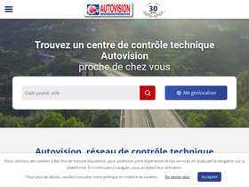 'autovision.fr' screenshot