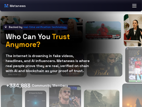 'metanews.com' screenshot