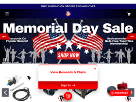 'tickperformance.com' screenshot