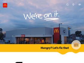'mcdonalds.com.au' screenshot