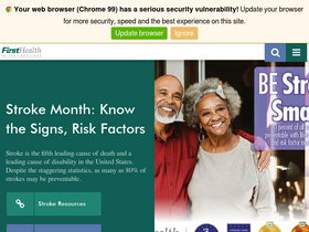 'firsthealth.org' screenshot
