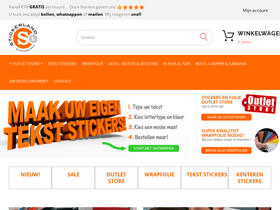 'stickerland.nl' screenshot