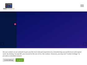 'workschedule.net' screenshot