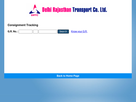 'drtctracking.com' screenshot