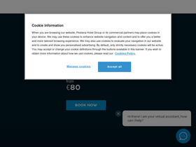 'pestana.com' screenshot