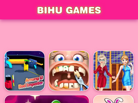 'bihugames.com' screenshot