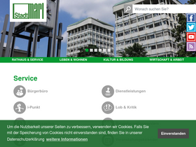 'marl.de' screenshot