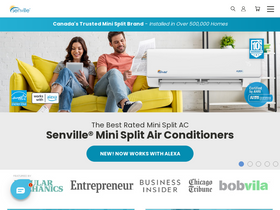 'senville.ca' screenshot