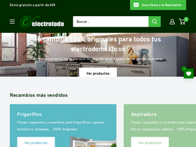 'electrotodo.es' screenshot