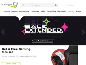 'computerlounge.co.nz' screenshot