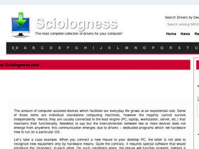'sciologness.com' screenshot