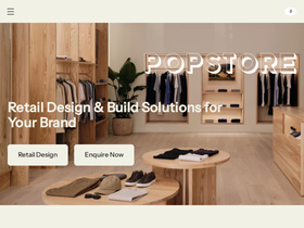 pop-store.com homepage screenshot