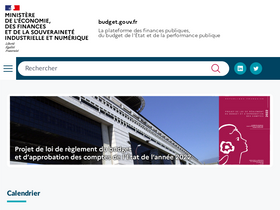 'budget.gouv.fr' screenshot