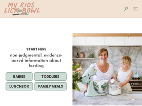 'mykidslickthebowl.com' screenshot