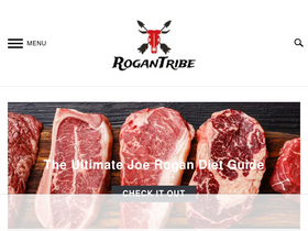 'rogantribe.com' screenshot