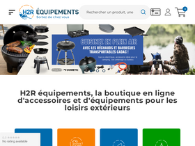 'h2r-equipements.com' screenshot
